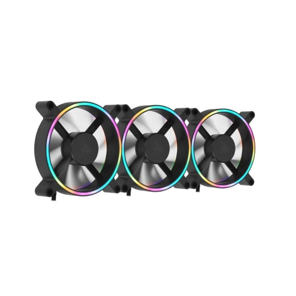 Купить Комплект вентиляторов для корпуса Razer Kunai Chroma, 3x12сm, 3+4pin, 500-1600 rpm, 50.5CFM в Алматы