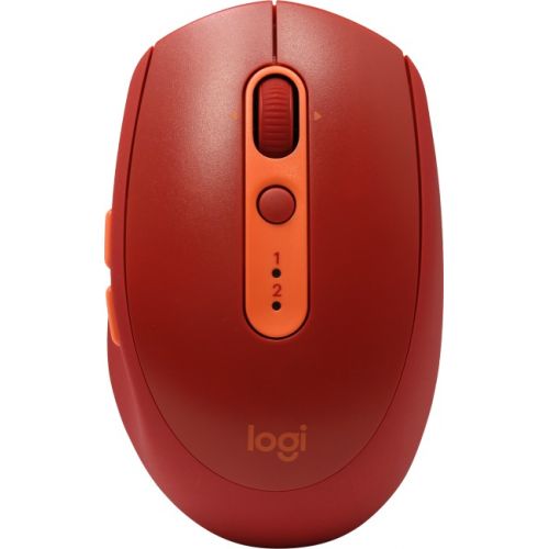 купить Мышь беспроводная Logitech M590 Multi-Device Silent-RUBY (красная, Bluetooth, 2.4 GHz/USB-ресивер (Logitech Unifying&reg;), 1000dpi, 1 батарея типа AA) в Алматы