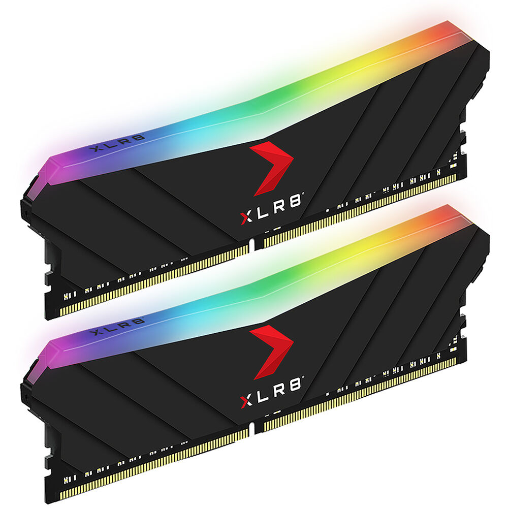 купить Оперативная память 16GB Kit(2x8Gb) DDR4 4400MHz PNY XLR8 Gaming EPIC-X RGB PC4-35200 19-26-26-46 1.35V MD16GK2D4440019XRGB в Алматы