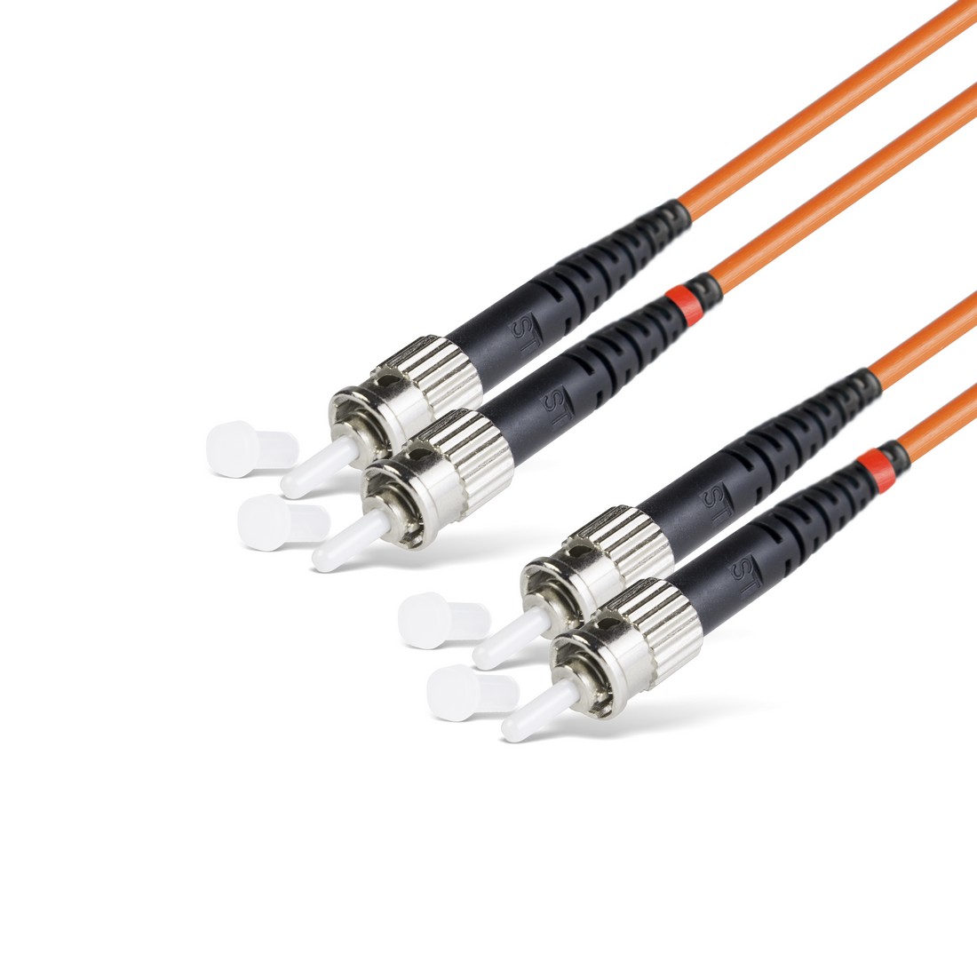 купить Патч Корд Оптоволоконный,, ST/UPC-ST/UPC MM OM1 62.5/125 Duplex 3.0мм, 2 м, Оранжевый, Пол. Пакет в Алматы