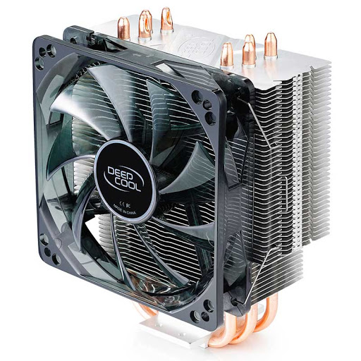 купить Кулер для процессора, Deepcool, GAMMAXX 400 DP-MCH4-GMX400,  Intel 2011/1366/115х/775 и AMD AM4/AM3 /AM3/AM2 /AM2/FM2 /FM2/FM1, 130W, 120мм, 900- 1500&plusmn;10% об/м, 74.34CFM, 17.8~30dB(A), 4pin, 135х80х154.5мм, Чёрный в Алматы