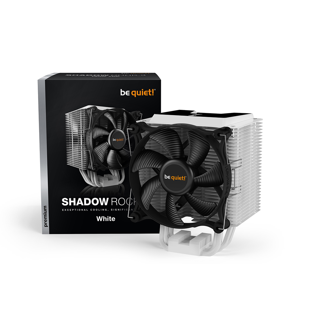 купить Кулер для процессора Bequiet! Shadow Rock 3 White в Алматы