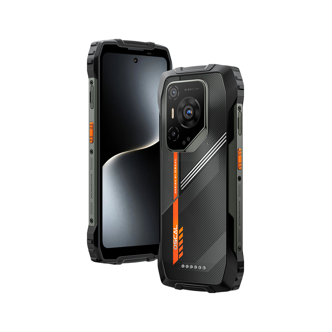 купить Смартфон OSCAL PILOT 3 Rugged Phone 12GB RAM 256GB ROM Black в Алматы