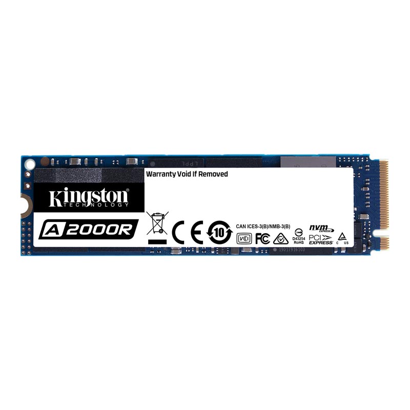 купить SSD-накопитель Kingston A2000 500Gb, NVMe PCIe Gen 3.0 x4, M2, 3D NAND, SA2000M8R/500G в Алматы