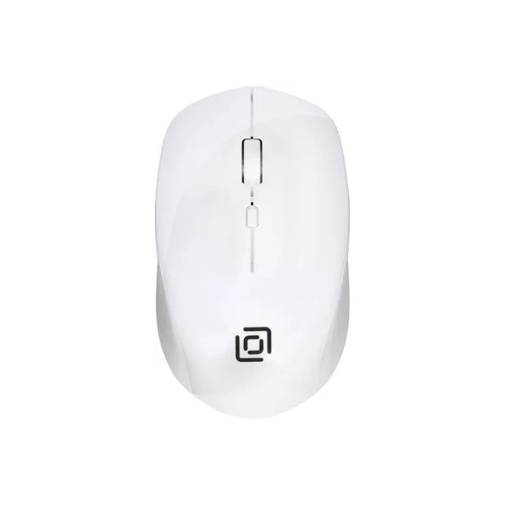 купить Мышь Oklick 565MW glossy белый оптическая (1600dpi) беспроводная USB для ноутбука (4but) в Алматы