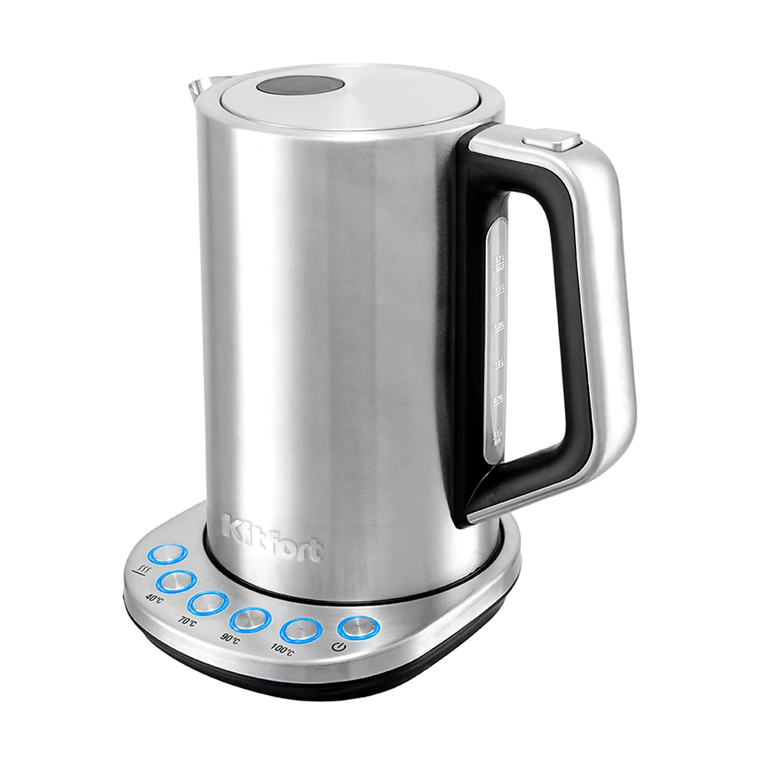 купить Чайник электрический Kitfort KT-621 стальной в Алматы