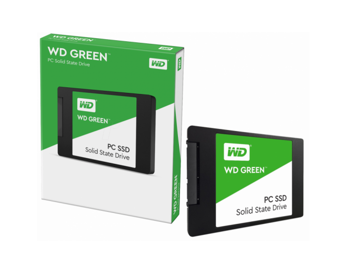 купить Твердотельный накопитель SSD WD Green 3D NAND WDS100T2G0A 1ТБ 2,5* SATA-III (TLC) в Алматы