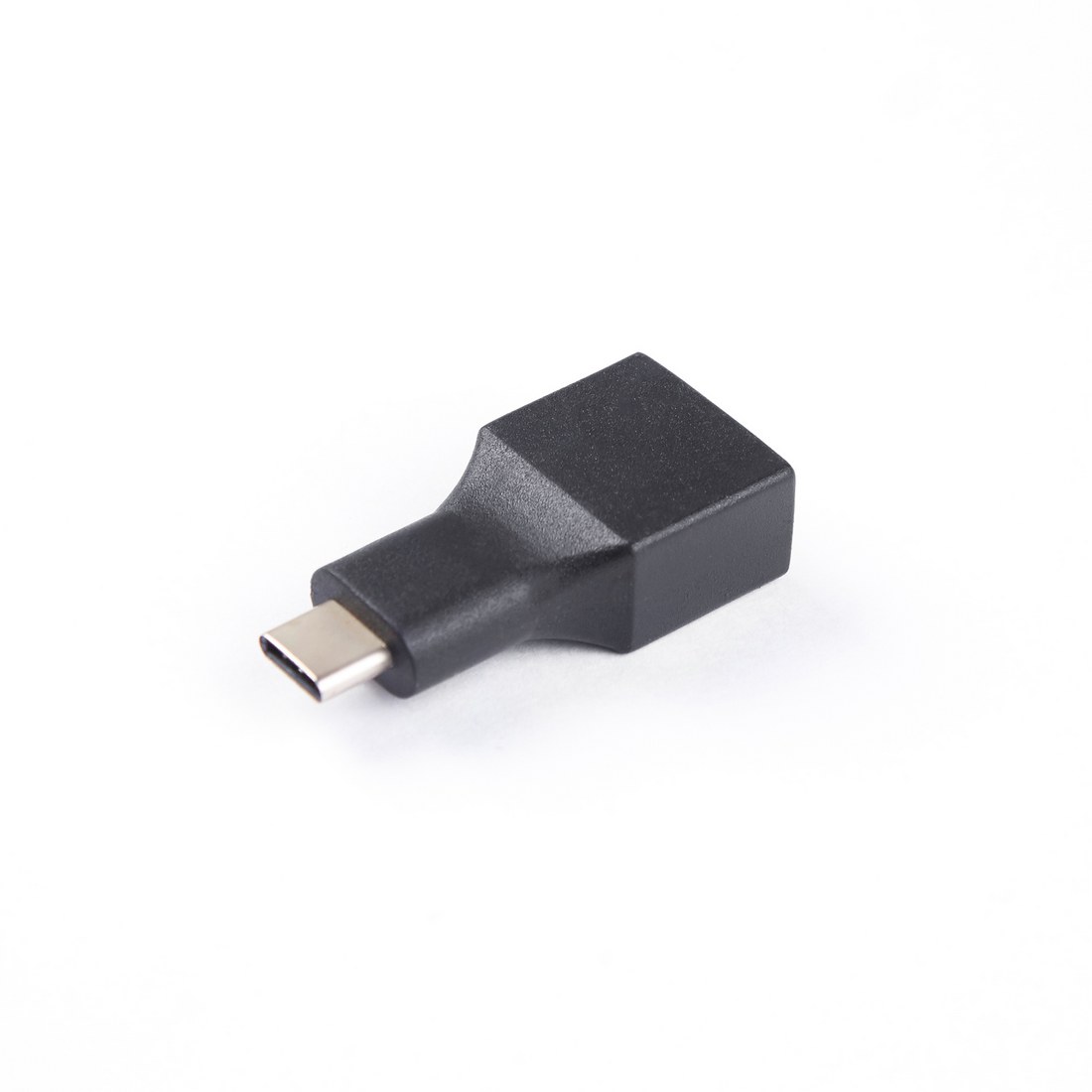 купить Переходник, SHIP, USB309-P, USB-C 3.1 на USB, Маленький пластиковый адаптер, Пол. пакет, Чёрный в Алматы