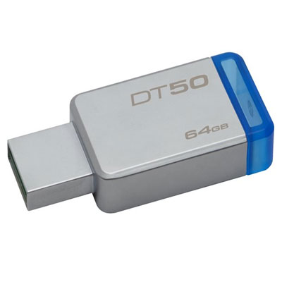 купить DT50/64GB USB Флэш  64GB 3.0 Kingston металл в Алматы