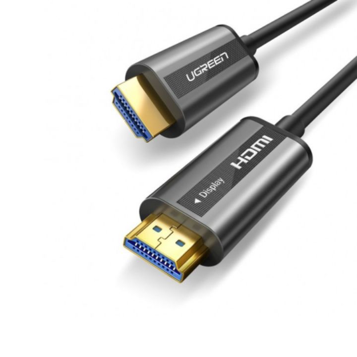 купить Кабель Ugreen HD132 HDMI 2.0  Male To Male Fiber Optic Cable 10М. 50717 в Алматы