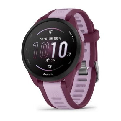 купить Спортивные часы Garmin FORERUNNER 165 Music Berry/Lilac  (010-02863-33) в Алматы