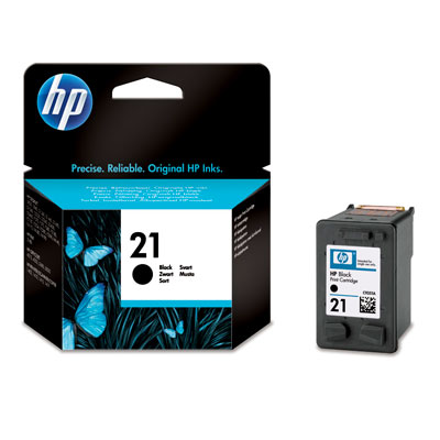 купить Картридж струйный HP C9351AE, №21 Black,  для HP DJ 3920/3940, OJ 5610, PSC 1410 в Алматы