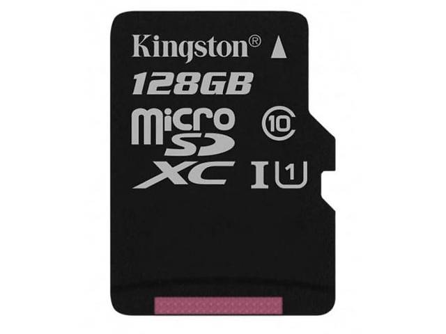 купить Карта памяти MicroSD 128GB Class 10 U1 Kingston SDCS/128GBSP в Алматы
