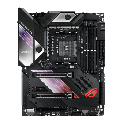купить Сист. плата ASUS ROG CROSSHAIR VIII FORMULA, X570, AM4, 4xDIMM DDR4, 3xPCI-E x16, PCI-E x1, M.2, 6xSATA, WiFi 6, BOX в Алматы