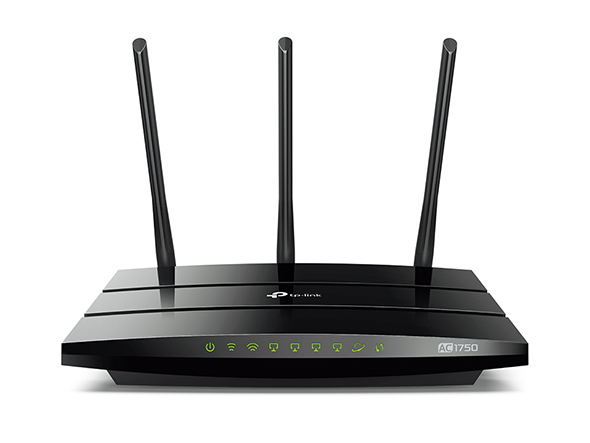купить Маршрутизатор беспроводной AC1750 GbE Tp-Link Archer C7(RU) <AC1750 Dual Band Wireless Gigabit Router, 3T3R, 1300Mbps at 5Ghz   450Mbps at 2.4Ghz, 802.11ac/a/b/g/n, 4-port Gigabit Switch, 2 USB ports, 3 external antennas> в Алматы
