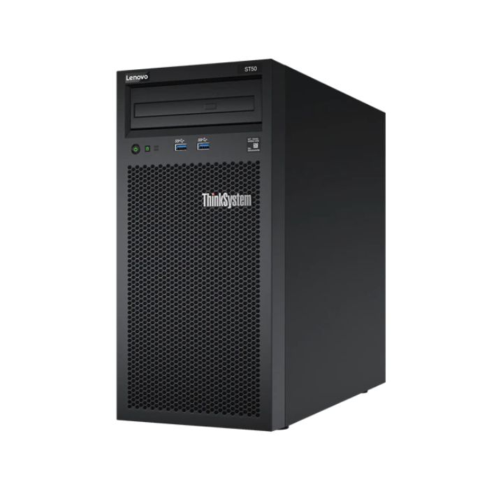 купить Сервер Lenovo ThinkSystem ST50 v2 (Xeon E-2356, 16GB RAM, 2x2TB 7200SATA HDD, 1x500W) в Алматы