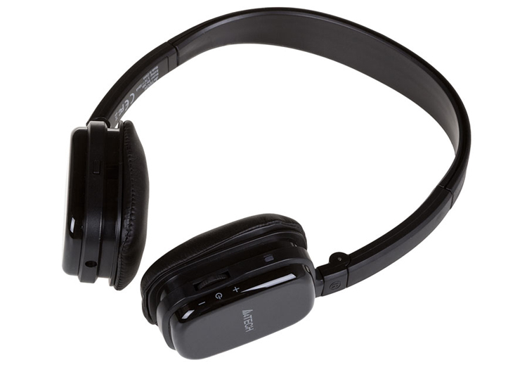 купить Наушники микрофон беспроводные A4tech RH200-3  GREY/SILVER <Wireless 2.4, 20Hz-20kHz, 32 Om, 90dB, 300mAh> в Алматы