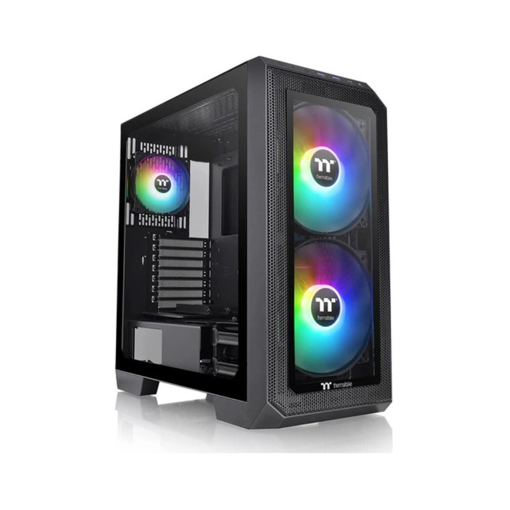 Купить Корпус Thermaltake View 300 MX, Midi Tower, E-ATX, Black, 2x3.5/4x2.5, 2xUSB3.0, USB-C CA-1P6-00M1WN-00 в Алматы