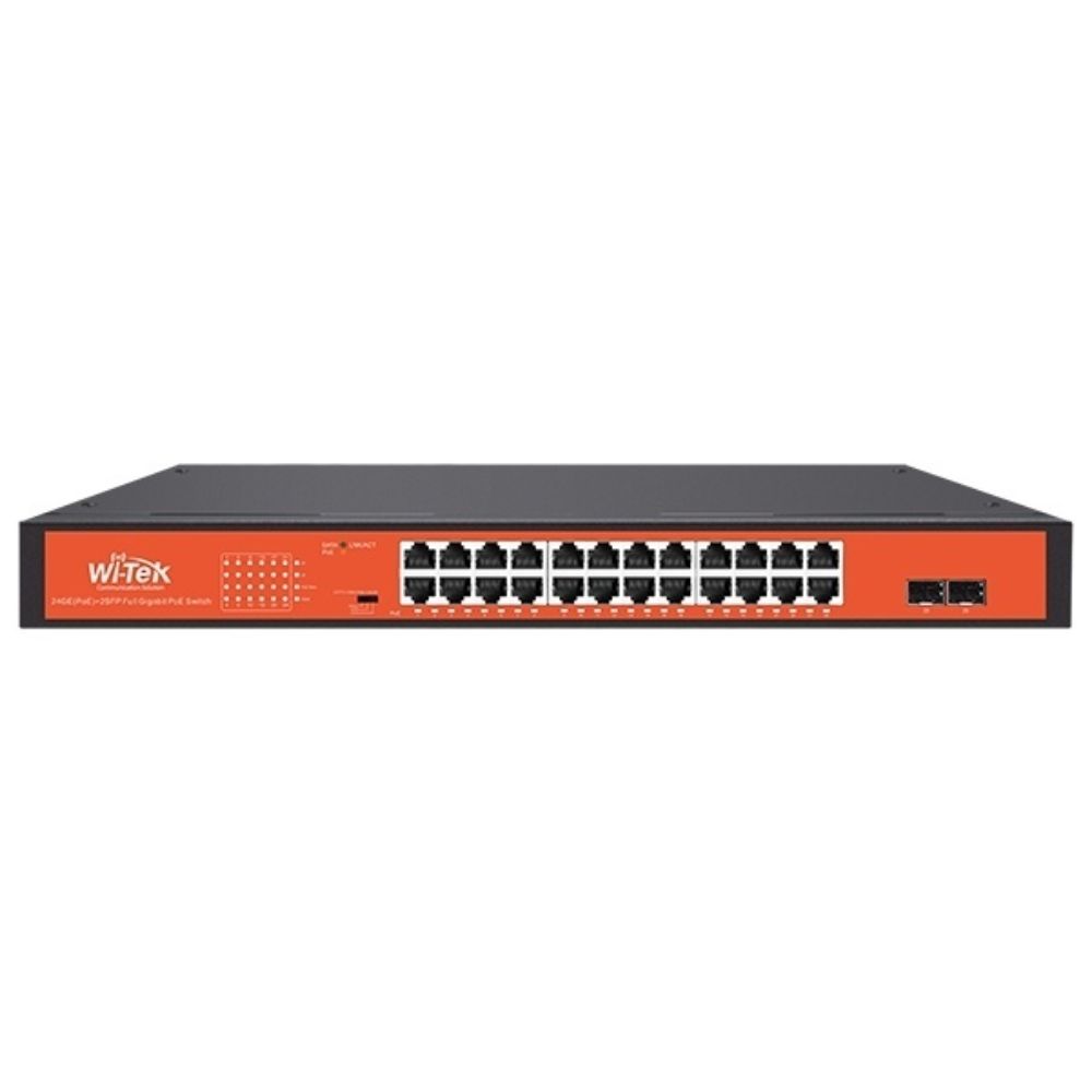 купить Коммутатор PoE&nbsp;Wi-Tek WI-PS326GFH в Алматы
