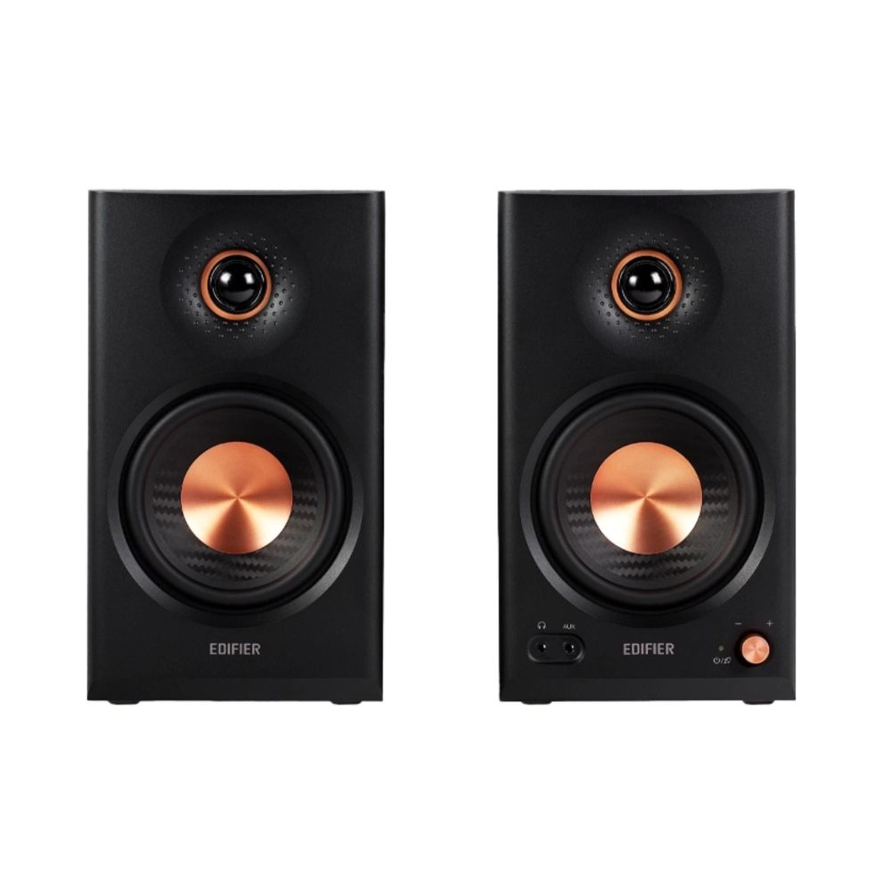 Купить Акустическая система Edifier MR4.5 Black <2.0, RMS 80Вт, 50Гц-40кГц,BT v6.0, TRS, XLR, RCA/AUX> в Алматы