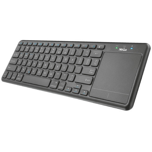 купить Клавиатура беспроводная Trust Mida Wireless Bluetooth Touchpad Keyboard RU 23009 в Алматы