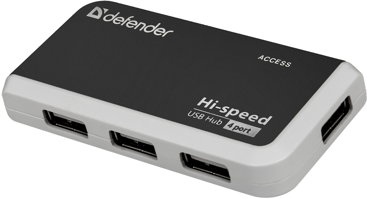 купить Разветвитель Defender Quadro Infix USB2.0, 4порта HUB в Алматы