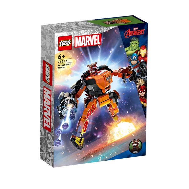 купить Lego 76243 Супер Герои Броня Ракеты в Алматы
