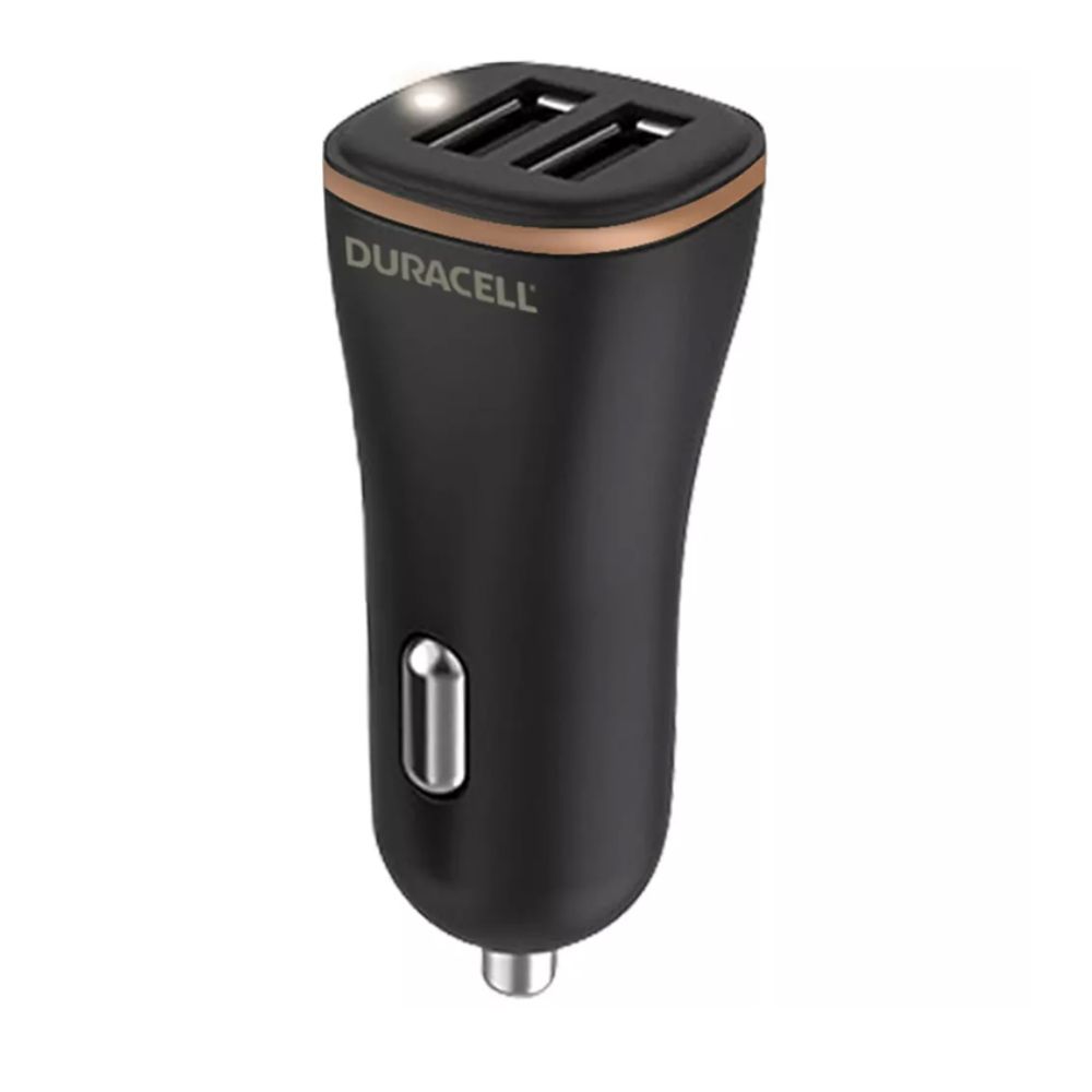 купить Автомобильное зарядное устройство Duracell DR6010A 30W QC 3.0 2хUSB-A Черный в Алматы