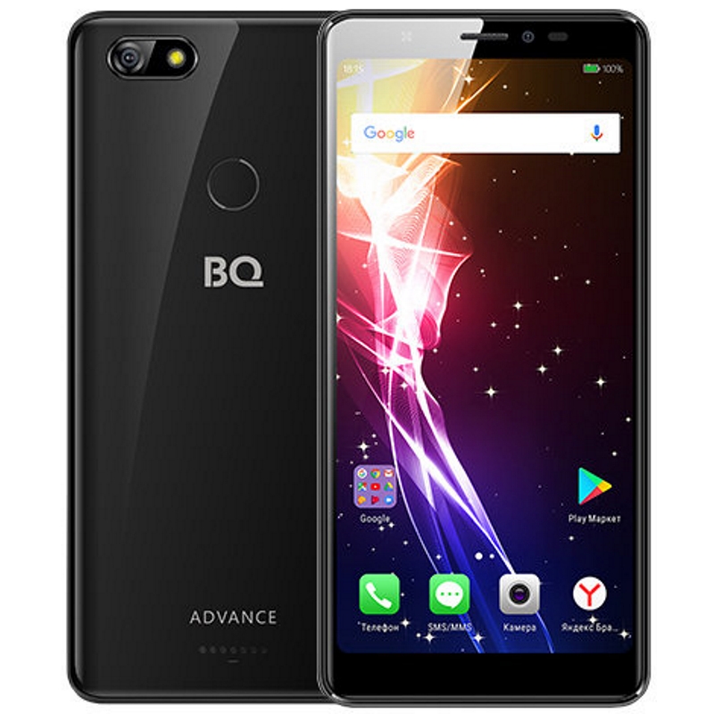 купить Смартфон BQ-5500L Advance LTE Чёрный /  в Алматы