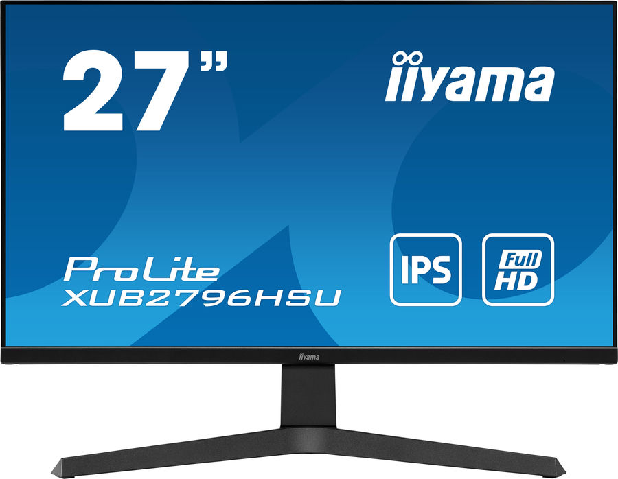 купить Монитор LCD 27** [16:9] 1920х1080(FHD) IPS, nonGLARE, 250cd/m2, H178°/V178°, 1000:1, 80M:1, 16,7 миллионов цветов, 1ms, VGA, HDMI, DP, USB-Hub, Height adj, Pivot, Tilt, Swivel, Speakers, Swivel, 3Y, Black в Алматы