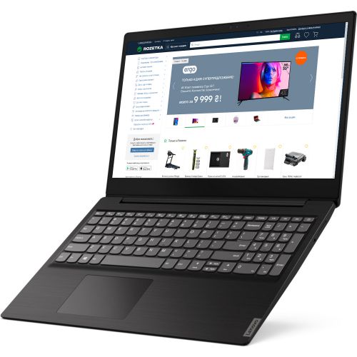 купить Ноутбук Lenovo IdeaPad S145-15IWL 15.6** HD(1366x768) nonGLARE/Intel Core i3-8145U 2.10GHz Dual/4GB/1TB/GMA HD620/noDVD/WiFi/BT4.1/0.3MP/4in1/2cell/1.84kg/DOS/1Y/ONYX BLACK в Алматы