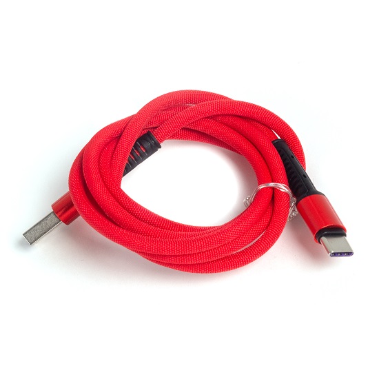купить Интерфейсный кабель LDNIO Type-C LS63 5A Fast 2м Красный в Алматы