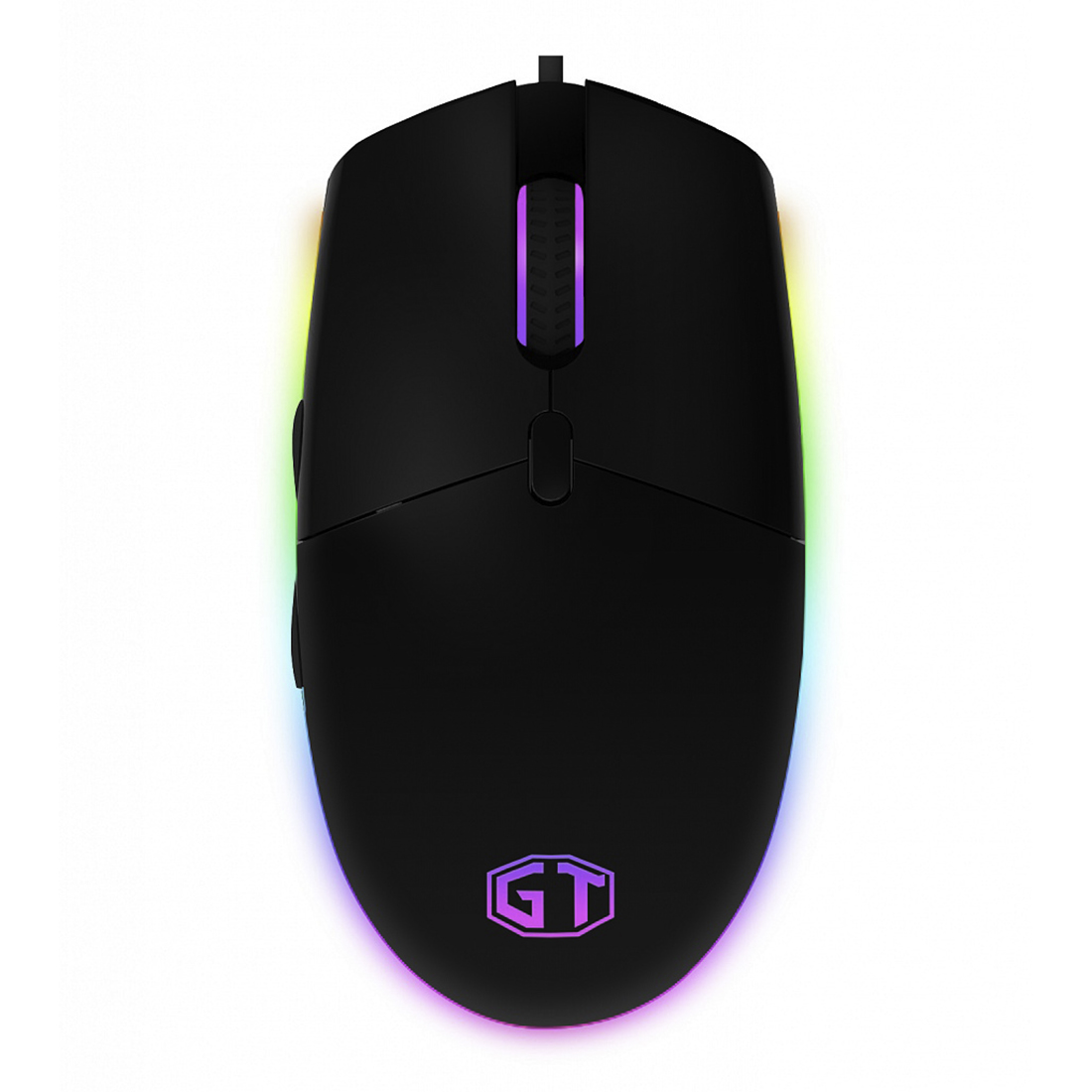 купить Мышь, Delux, GTM-630OUB, Игровая, Оптическая, 1000-4000dpi, Позолоченный кабель в тканевой оплётке, 6 функциональных клавиш, Частота сканирования до 1000Hz, Подсветка,  Длина кабеля 1,6 метра, Размер: 160*65*220 мм, Чёрный в Алматы
