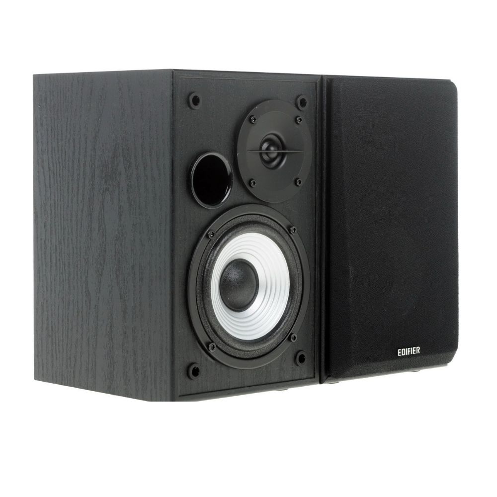 Купить Акустическая система Edifier R980T Black <2.0, RMS 24Вт, 70Гц-20кГц, двойной RCA/AUX> в Алматы
