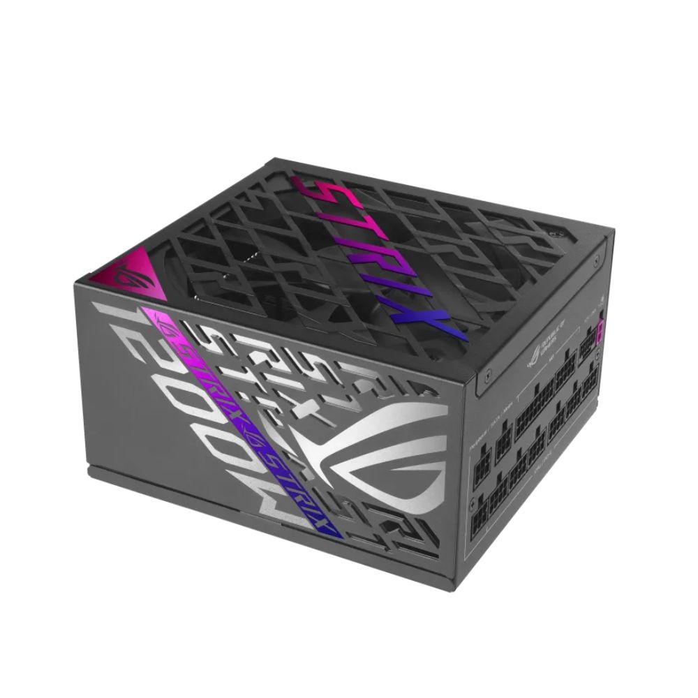 Купить БП ATX 1200W Asus ROG Strix 1200P, Platinum, 20 4/20 4 8/24 4/24 8/24 4 8 8, 13.5cm,8x6 2p 16p PCI-E ROG-STRIX-1200P-GAMING в Алматы