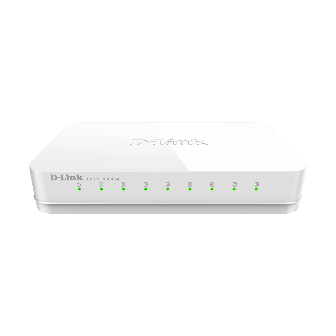 купить D-Link DGS-1008A/D2A Коммутатор 8-порт10/100/1000 неуправляемый пластиковый корпус /  в Алматы