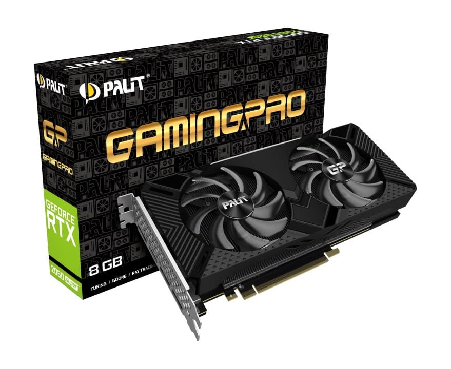купить Видеокарта, PALIT, RTX2060 SUPER GP 8G (4710562241082), NE6206S019P2-1062A, GDDR6, 256bit, 3*DP, HDMI, Цветная коробка в Алматы