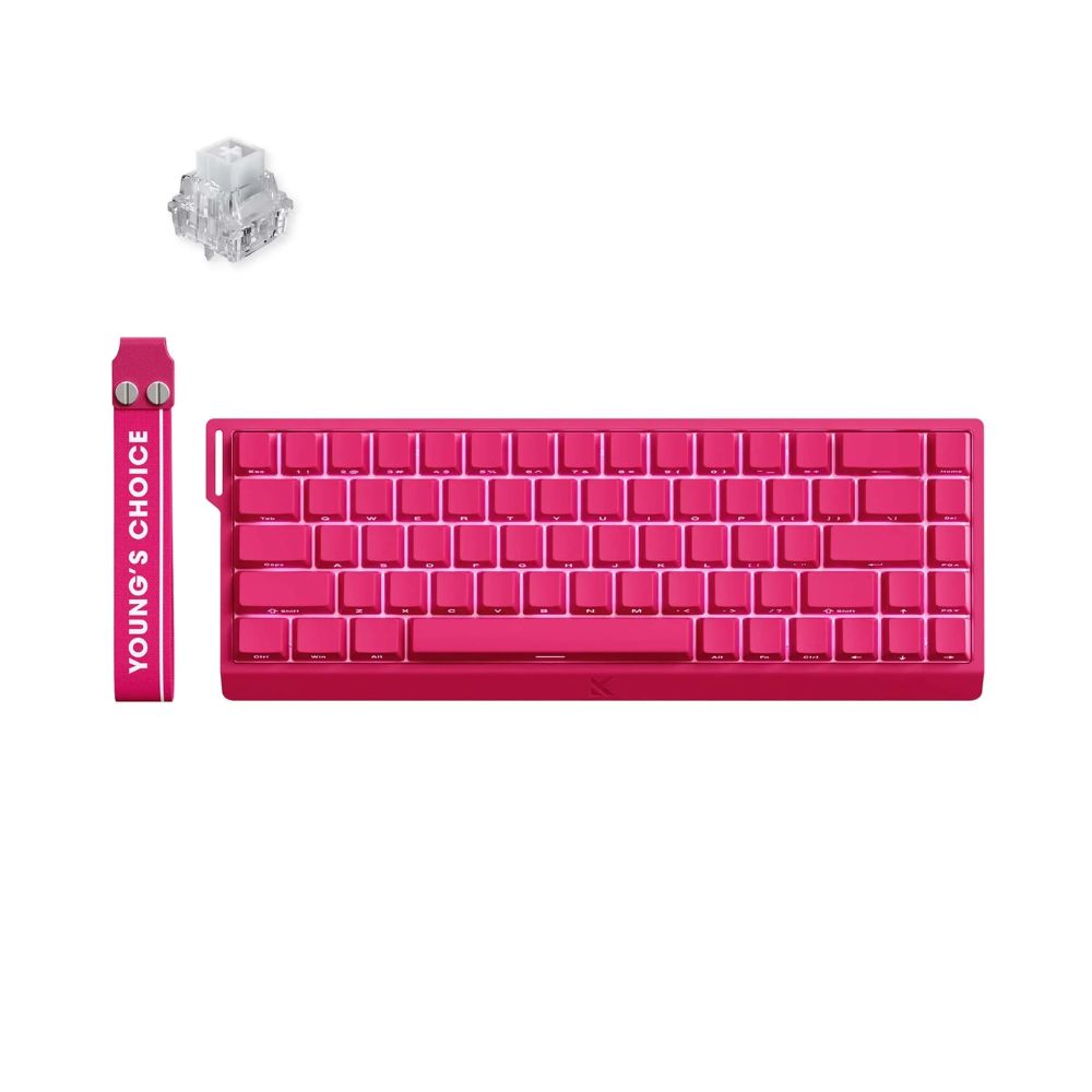 Купить Клавиатура MCHOSE Ace 68 Hall Effect Rose Red, Ice Rhino Magnetic Switch, Wired в Алматы