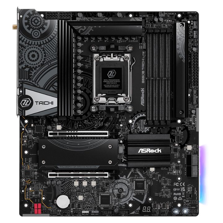 купить Материнская плата ASRock B650E TAICHI LITE AM5 4xDDR5 в Алматы