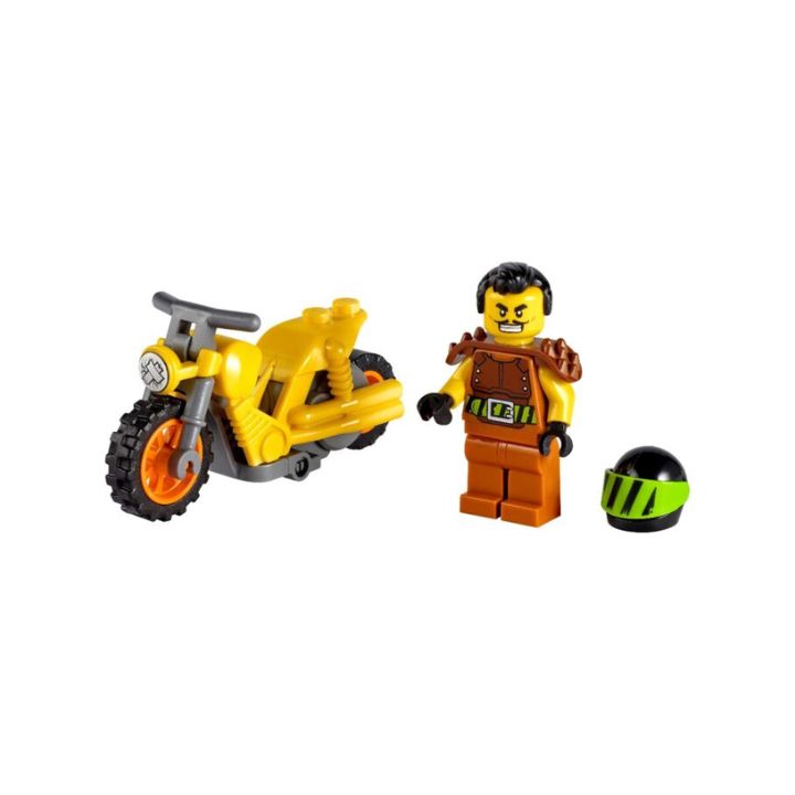 купить Конструктор LEGO City Разрушительный трюковый мотоцикл в Алматы