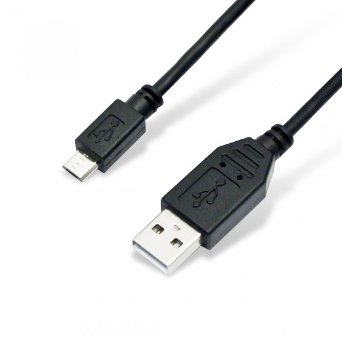купить Переходник, SHIP, US107G-0.25B, MINI USB на USB 2.0, Блистер, 0.25 м, Чёрный в Алматы