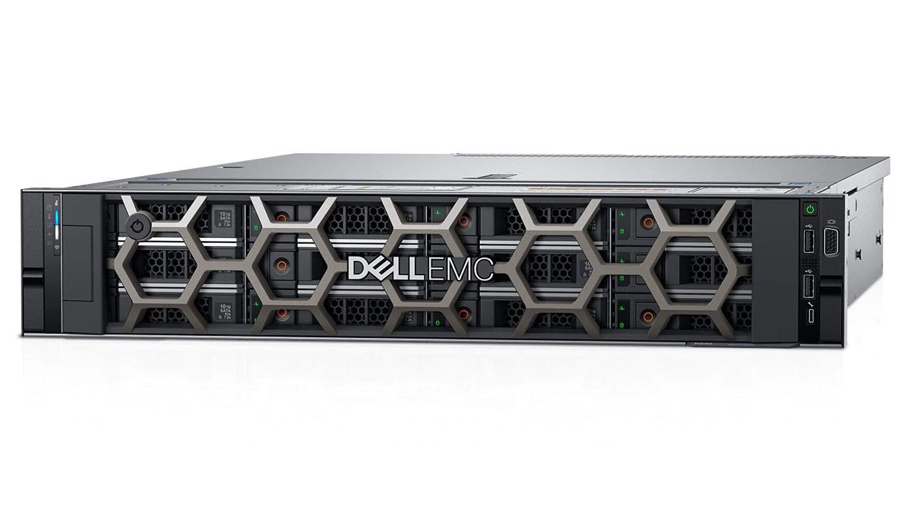 купить Сервер Dell/R540 12LFF/1/Xeon Bronze/3204 (8C/16T, 11M)/1,9 GHz/16 Gb/H330/0,1,5,10,50/1/300 Gb/SAS/15k/Nо ODD/1 x 750W в Алматы