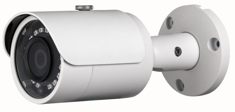 купить Корпусная IP видеокамера DH-IPC-HFW1230SP-0280B-S2 1/2.7 2MP CMOS, IR 30m, IP67, DC12V/PoE 3,6 мм  в Алматы