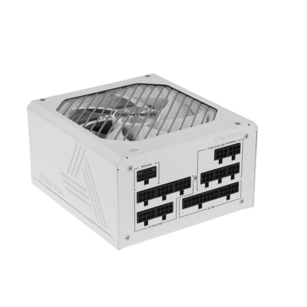 Купить Блок питания Montech  850W, TITAN PLA 850W, Full Modular, 80+ PLATINUM, КПД 90%, Fan 135mm, Белый в Алматы