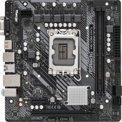 купить Материнская плата ASRock H610M-HVS в Алматы