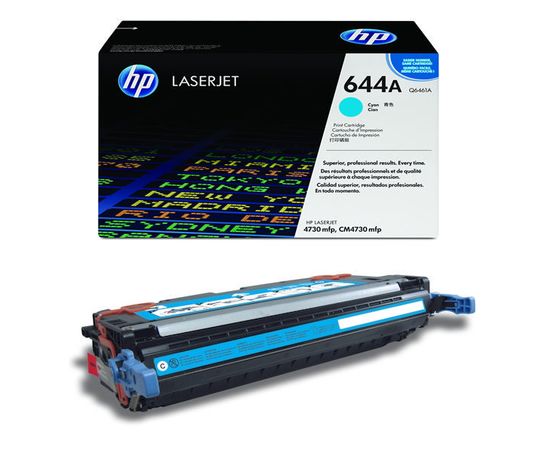 купить Cyan Print Cartridge for Color LaserJet 4730/4730f/4730fsk, up to 12000 pages. в Алматы