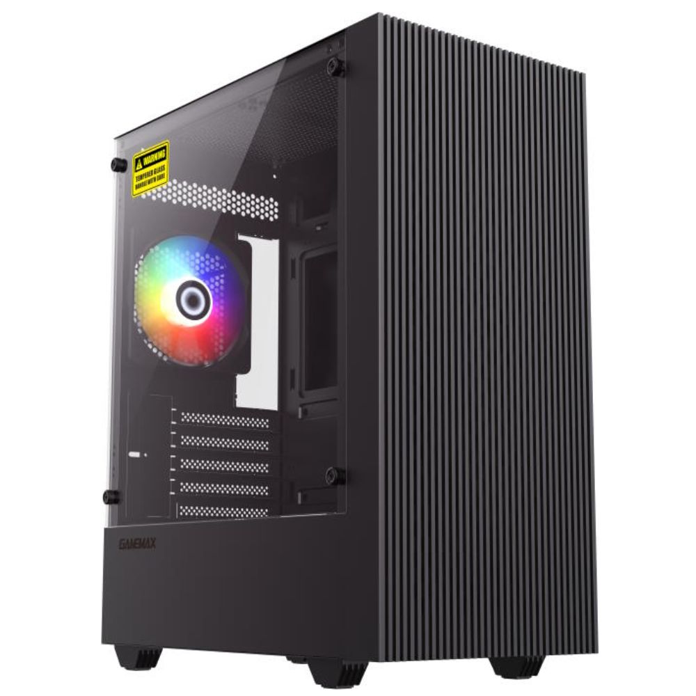 купить Корпус ПК без БП GameMax Edge <MATX, 1x120FAN> в Алматы