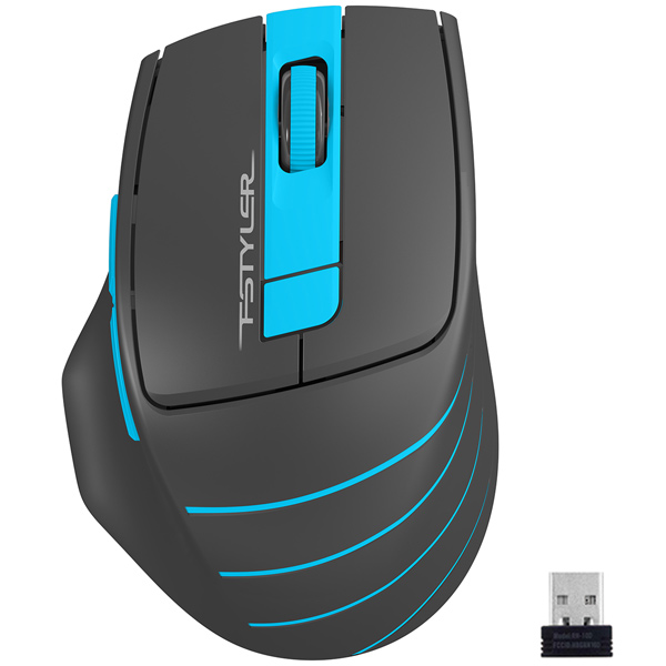 купить Мышь беспроводная A4tech FG-30-BLUE Fstyler Оптическая 2,4G USB 2000 dpi в Алматы
