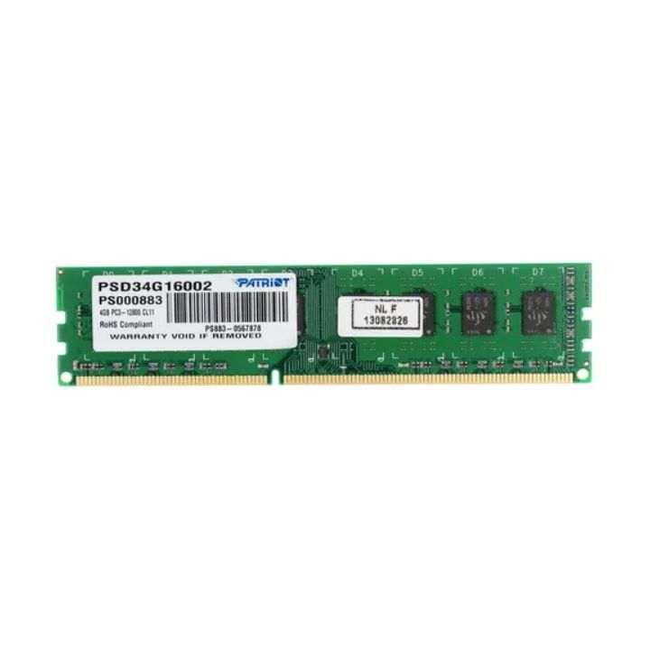 купить Модуль памяти Patriot Signature PSD34G16002 DDR3 4GB в Алматы