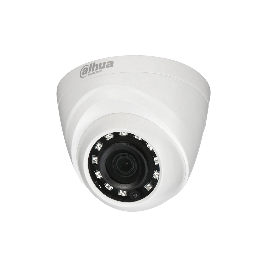 купить Купольная видеокамера, Dahua, DH-HAC-HDW1220RP-0280B, CMOS-матрица 1/2.9*, Механический ИК-фильтр, ИК-подсветка - до 20 м, Функция день/ночь, 2.0 мега., Объектив: f=2.8 мм, Поддерживаемые типы сигнала AHD/CVI/TVI/Аналог. в Алматы